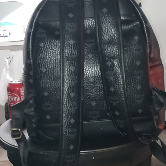 Brand New MCM Studded Dual Stark Laptop Backpack - Picture 5 of 10